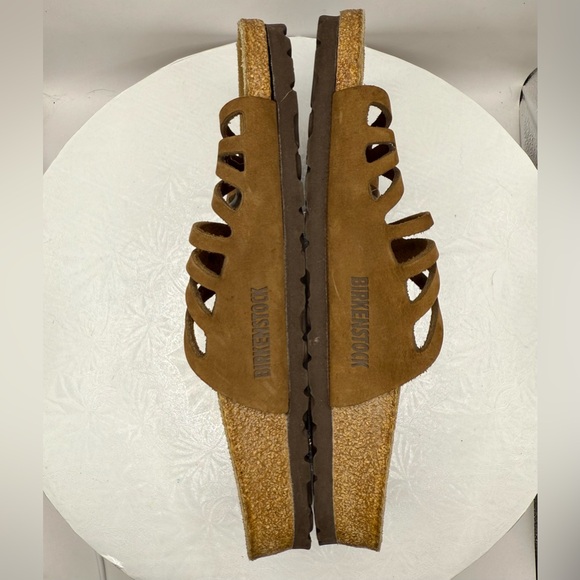 Birkenstock Brown Leather Strappy Sandals Size 38 (7 M) – Made in Germany - Picture 7 of 9